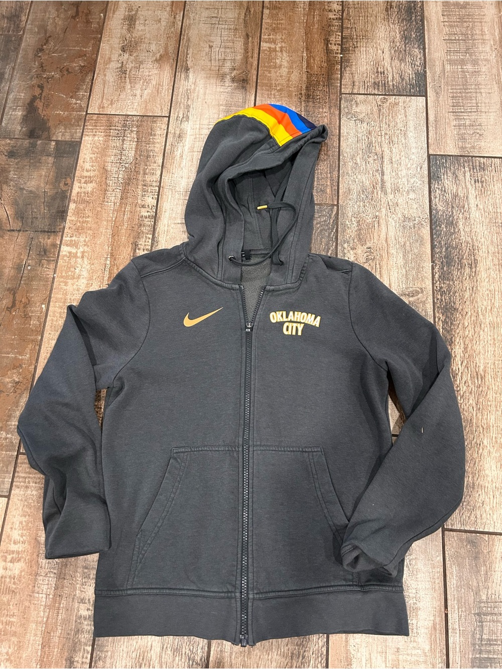 Okc thunder zip up